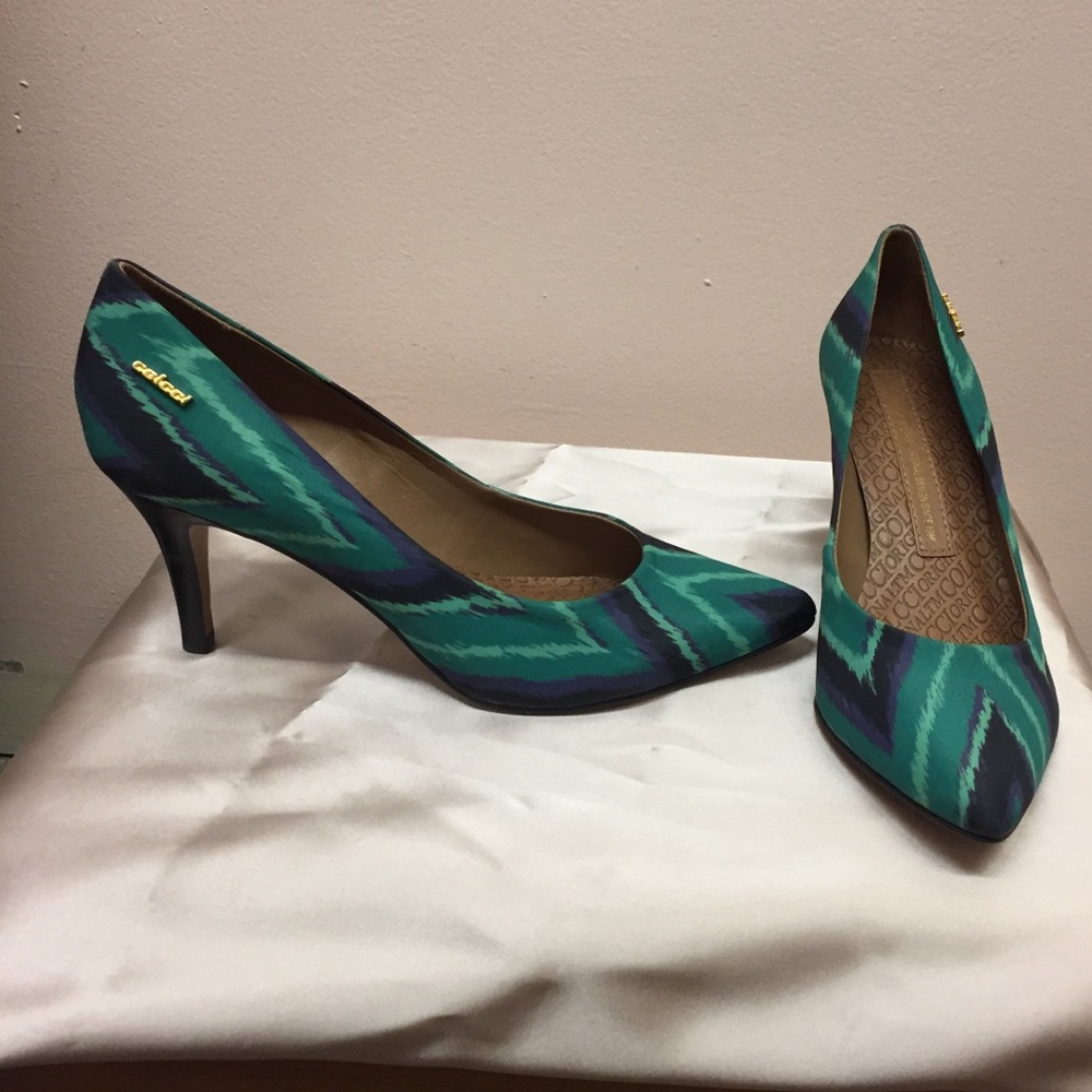 Colcci Pattered Heels, 7 - Picture 2 of 5